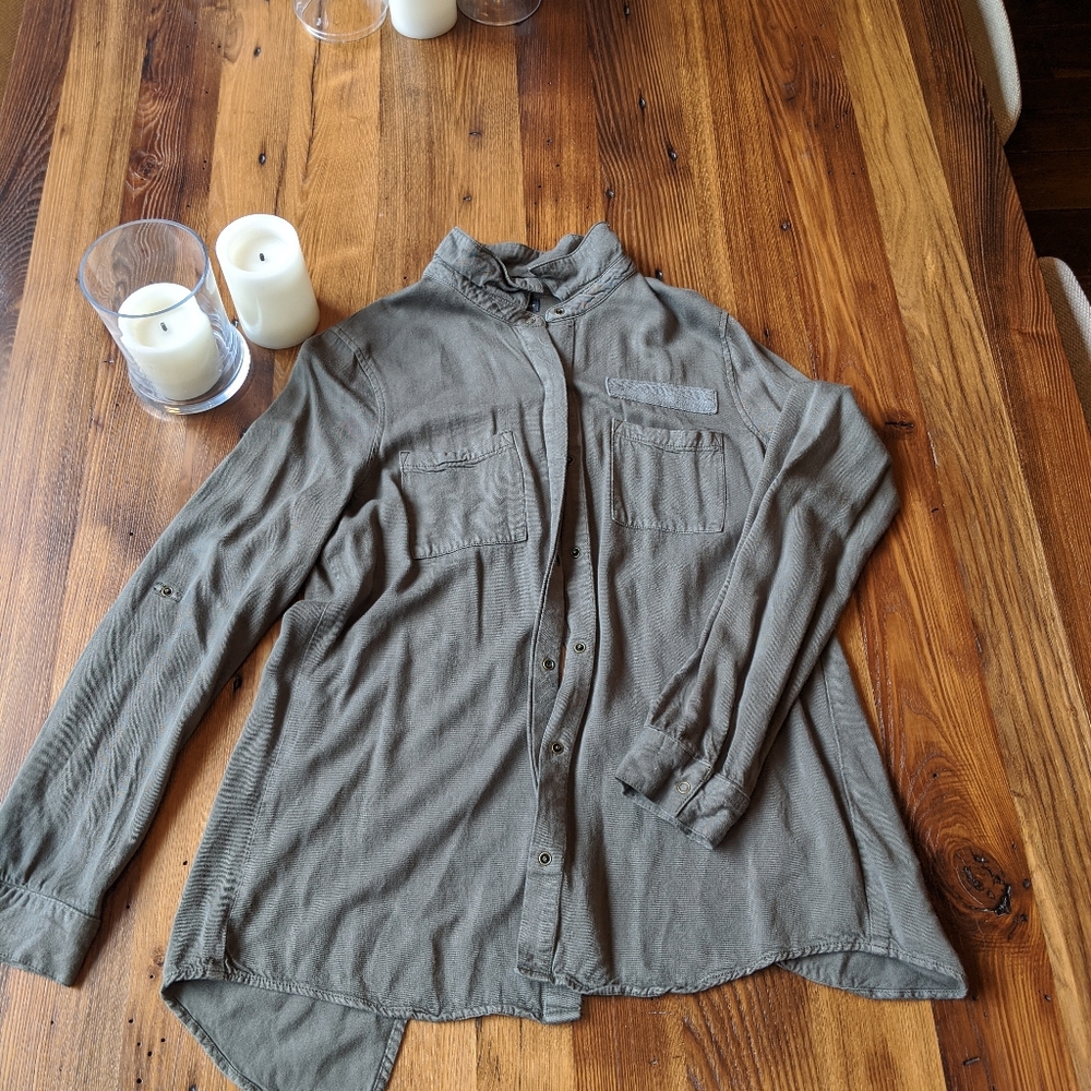 Long Sleeve Green shirt
